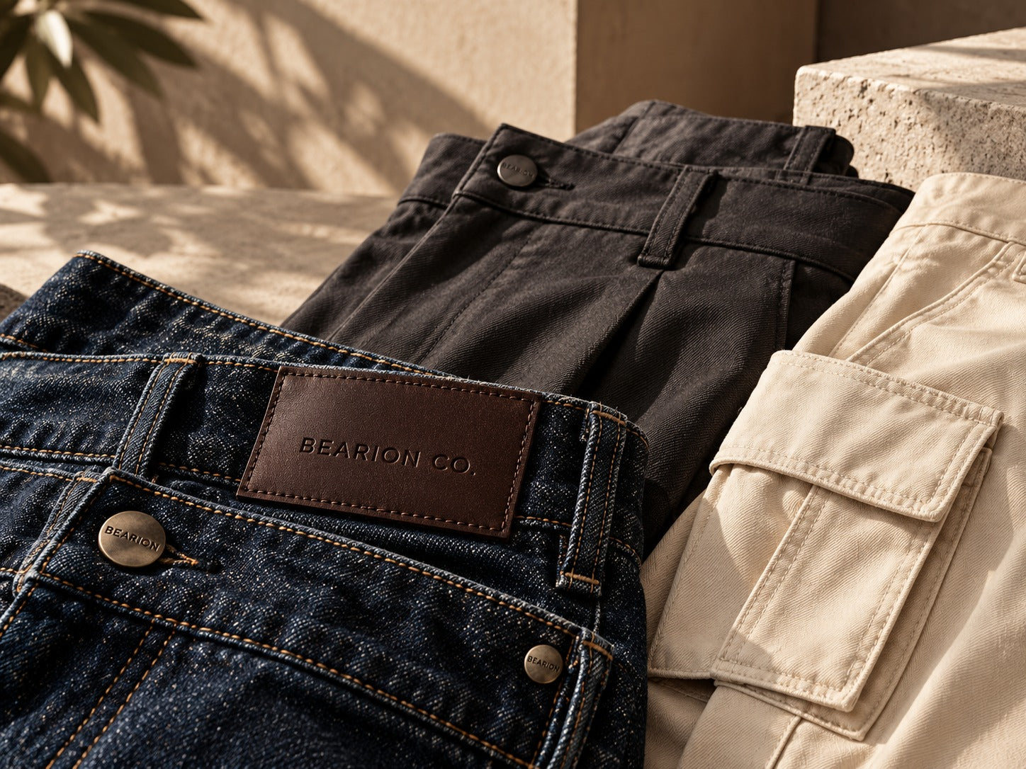 BEARION CO. jeans, cargos and trousers coming soon