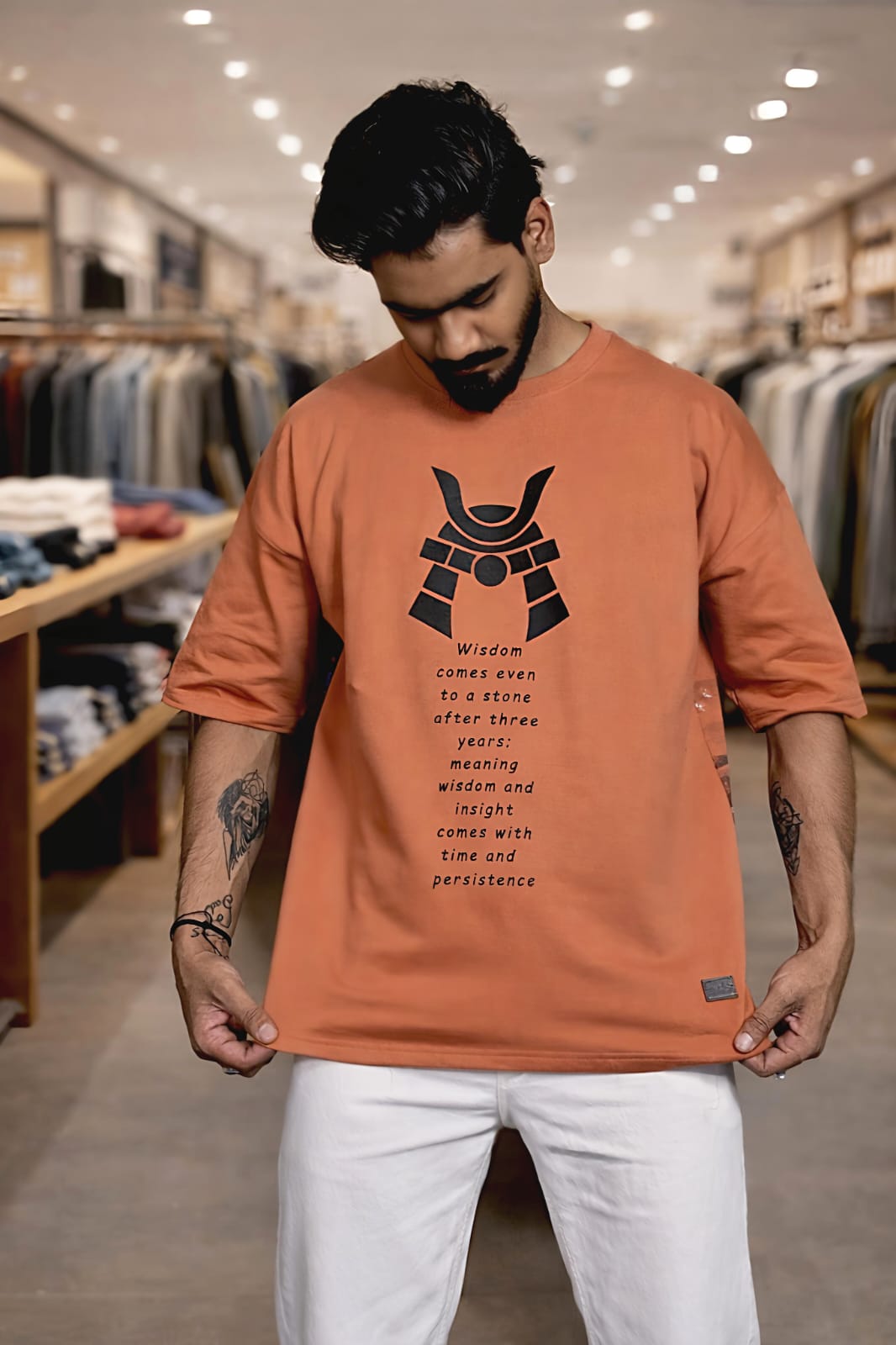 Samurai Wisdom Oversized T-Shirt