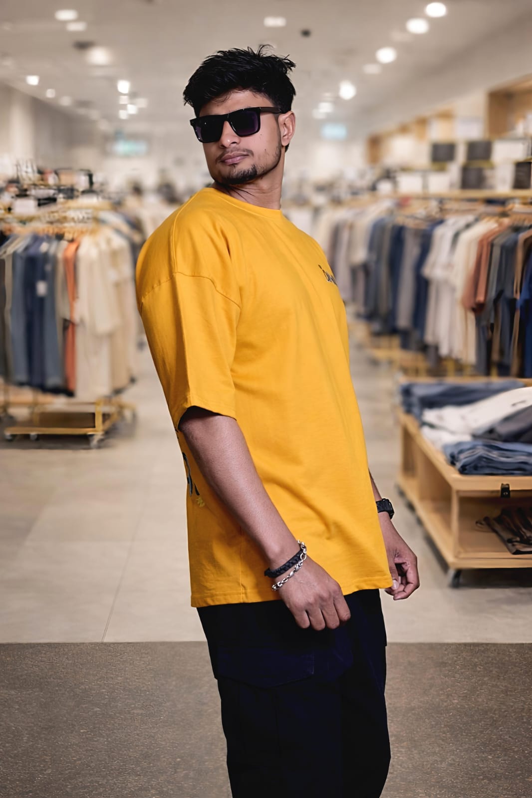 Bearion Co Dinosaur Oversized T-Shirt for Men | Premium Graphic Streetwear Tee